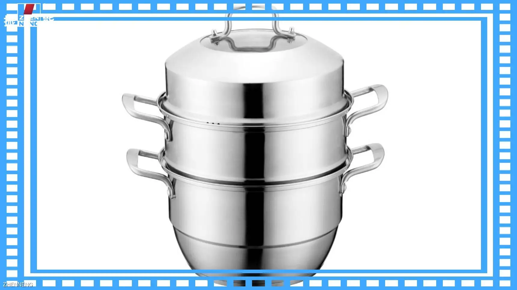 3 Tier Tamale Pot - High Quality Stainless Steel Steamer Pot 1