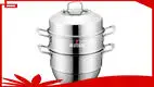 3 Tier Stainless Steel Steamer Pot with Grid Cover 1