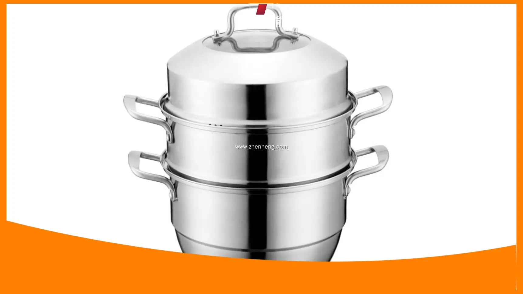 28cm Stainless Steel 3-Tier Steamer Pot 1