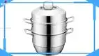3 Tier Stainless Steel Steamer Pan 1