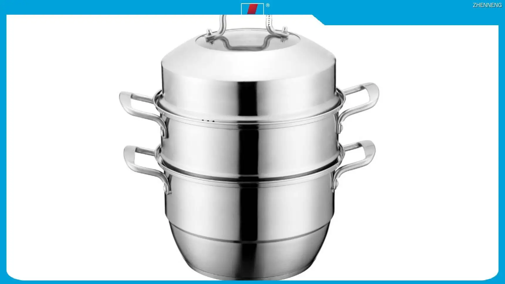 Three Tier Stainless Steel Steamer Pot 1