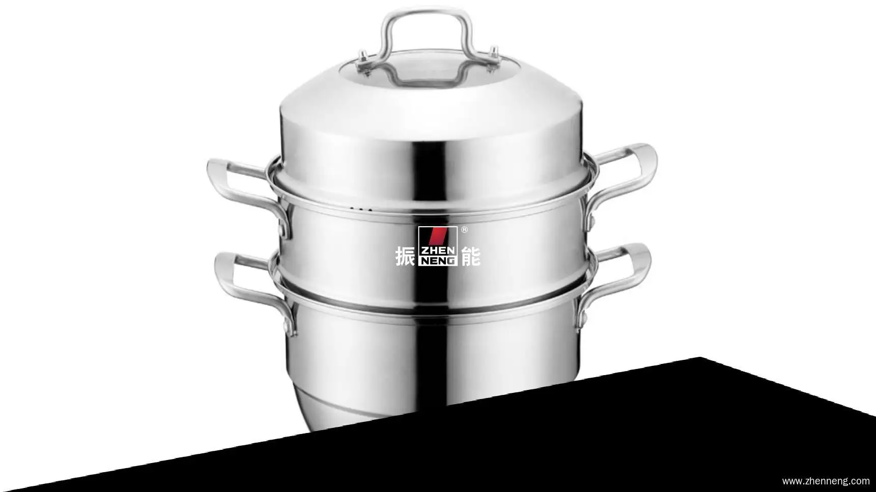 3 Tier Pot Steamer - Stainless Steel, Fast Heating 1