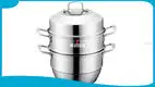 Fast Heated Stainless Steel Shabu Hot Pot 1