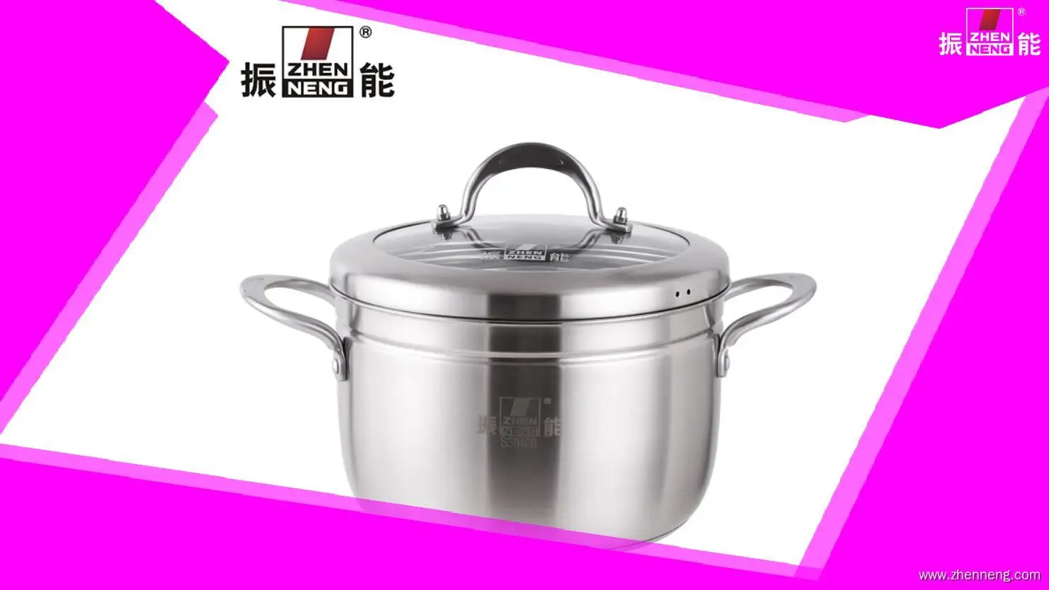 2 Tier Stainless Steel Steamer - Efficient & Versatile Kitchen Cooker 1
