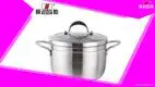 2 Tier Stainless Steel Steamer - Efficient & Versatile Kitchen Cooker 1