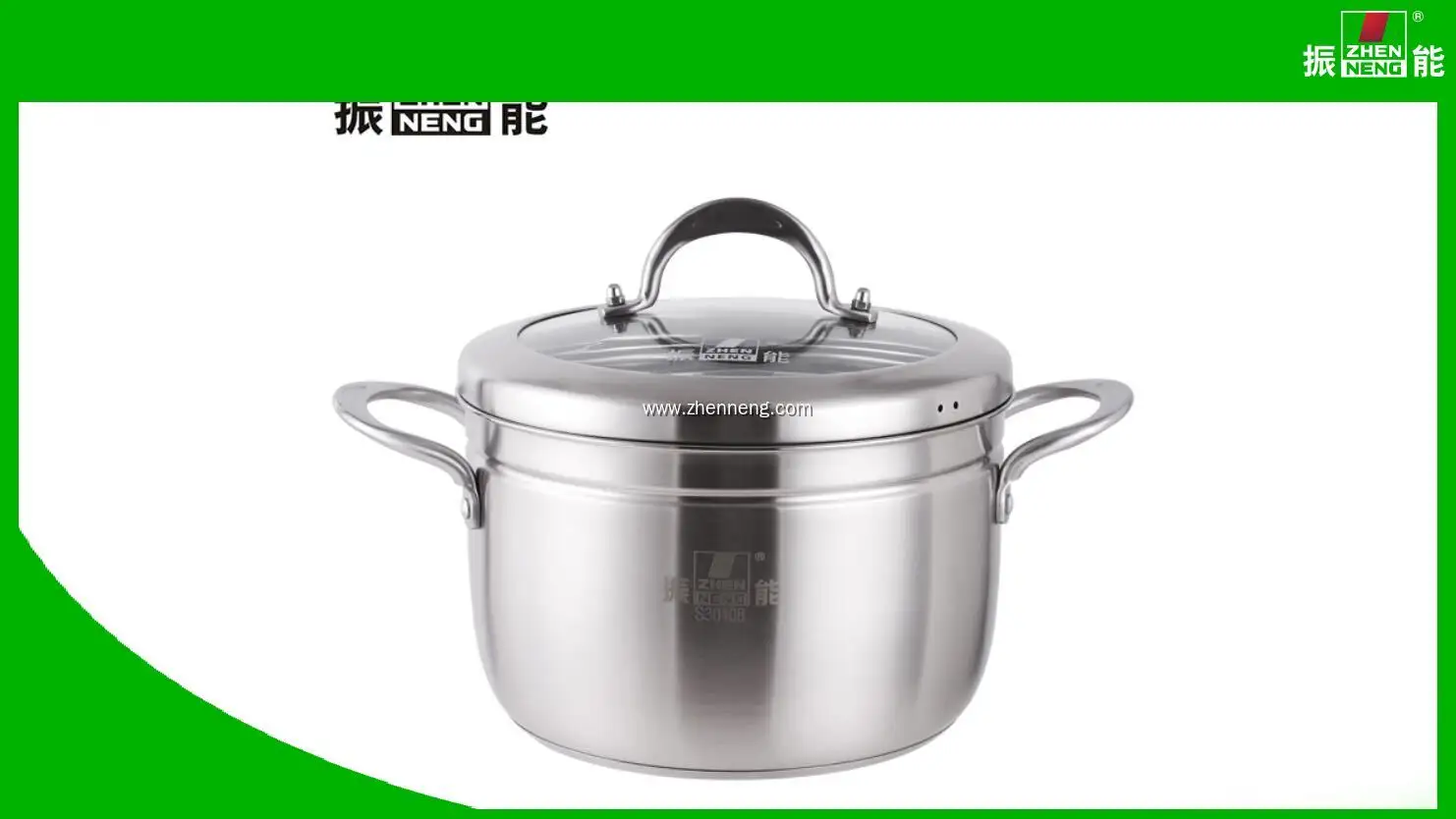 2 Tier Stainless Steel Steamer - Efficient & Versatile 1