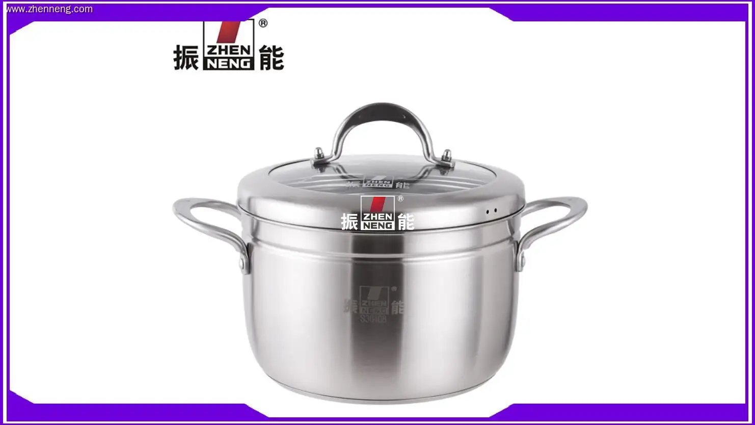 قدر بخار من الفولاذ المقاوم للصدأ ذو طبقتين - فعال ومتين 1