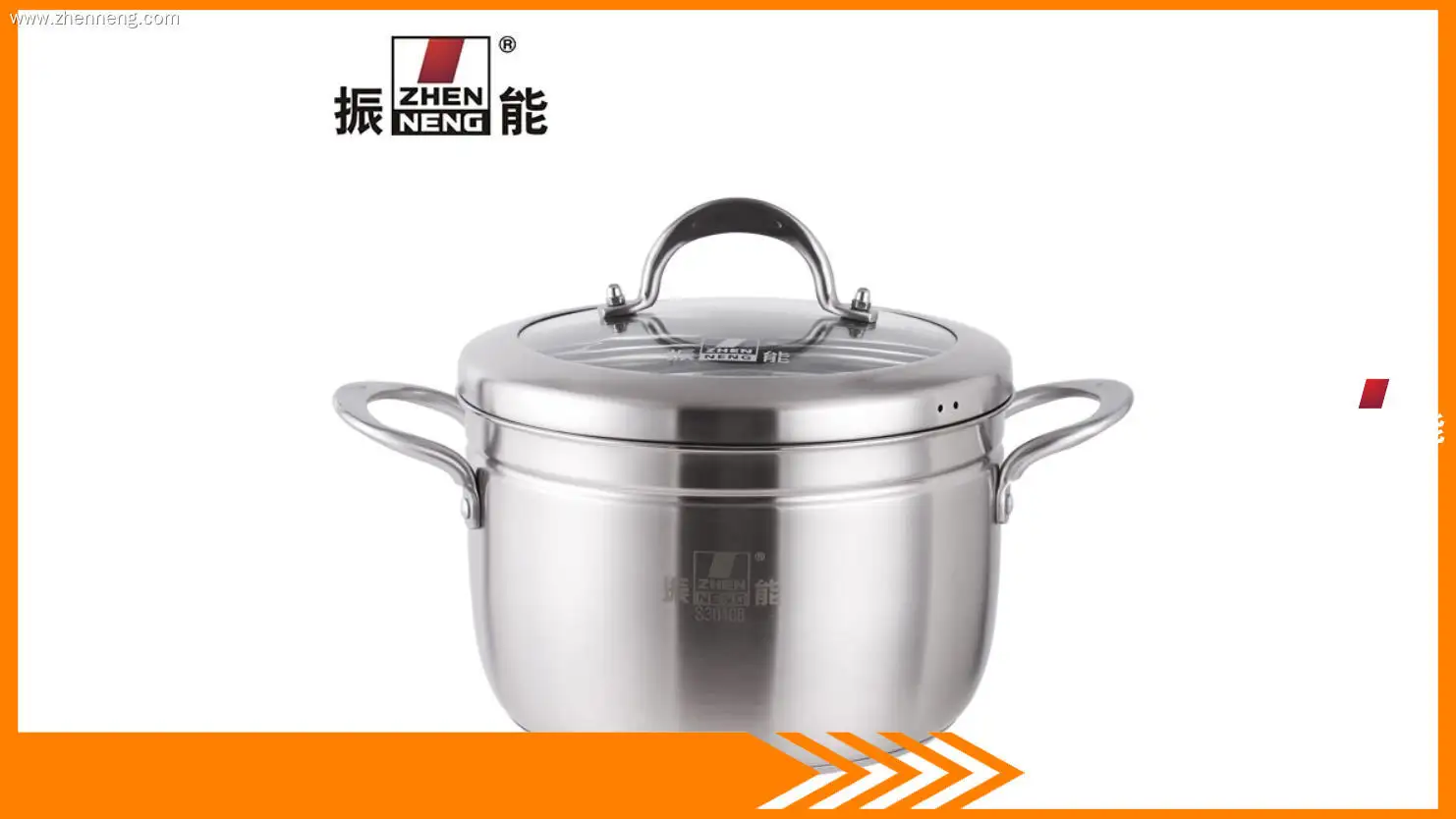2-Tier Stainless Steel Steamer Pot - Efficient & Durable 1