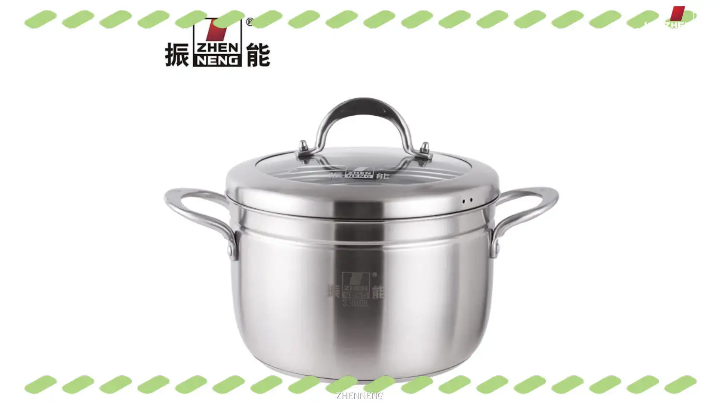 ZHENNENG | Proveedor de ollas vaporeras de 2 niveles ODM 1