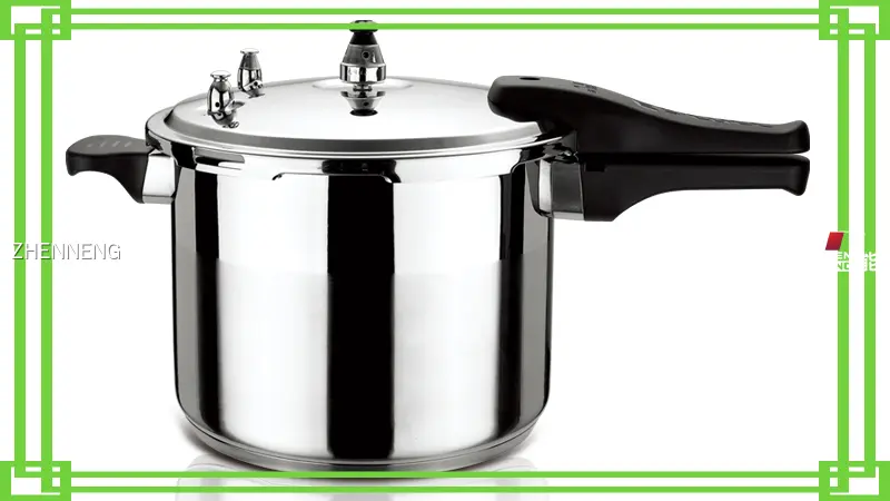 24cm Stainless Steel Pressure Cooker - Quick Cooking Power 1