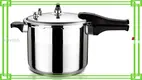24cm Stainless Steel Pressure Cooker - Quick Cooking Power 1
