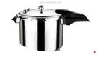 24cm Quick Cooking Stainless Steel Pressure Cooker - Efficient, Safe, Durable. 1