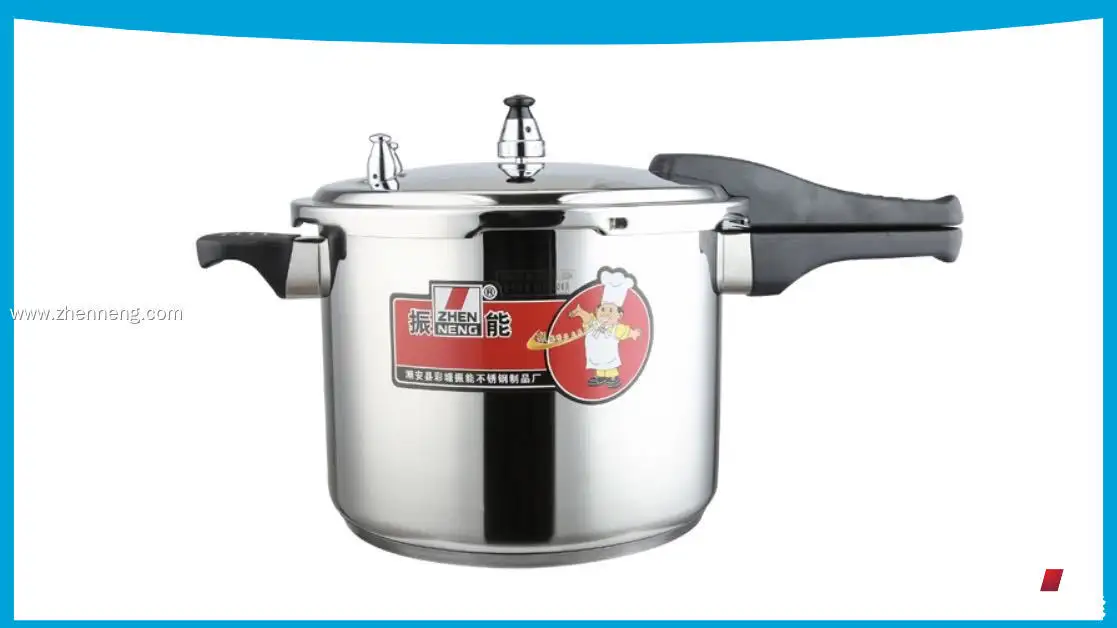 26 cm Schnellkochtopf Typ M aus Edelstahl SUS304 – mit automatischer Verriegelung 1