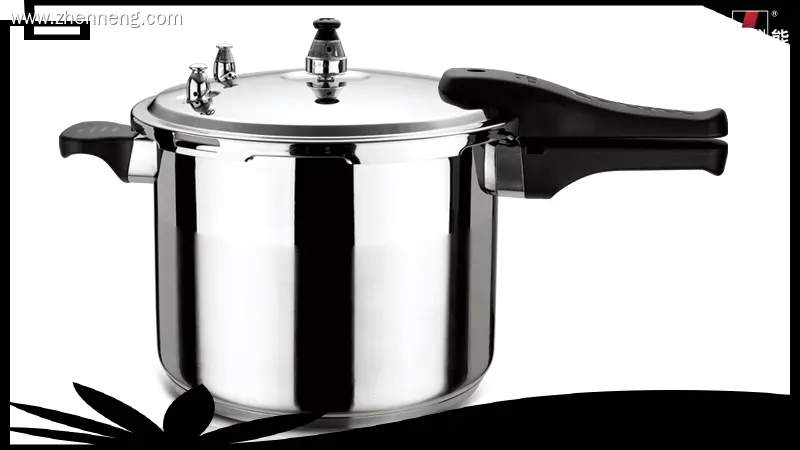 Premium 20cm Stainless Steel Pressure Cooker with Safety Locking Lid 1