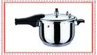 Versatile Stainless Steel Pressure Cooker - Efficient, Durable, Safe 1