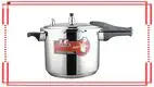 3L Quick Cooking Stainless Steel Pressure Cooker for Gas & Induction 1