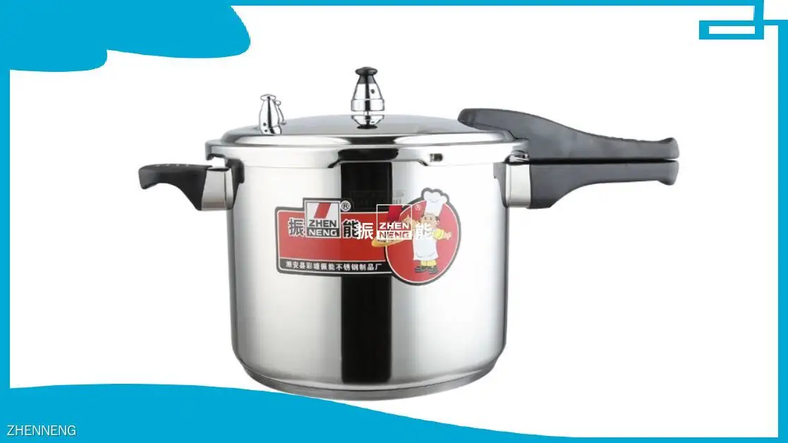 Stainless Steel Pressure Cooker - Quick Cooking - Small Size 1