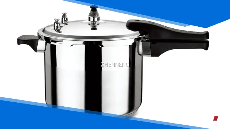 6L Stainless Steel Pressure Cooker - Locking Lid, U-Style, Customizable - ISO Certified & Customer Approved 1