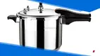 6L Stainless Steel Pressure Cooker - Locking Lid, U-Style, Customizable - ISO Certified & Customer Approved 1