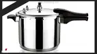 6L Stainless Steel Pressure Cooker with Safety Locking Lid - Wholesale1 1