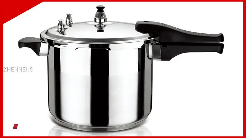 6L Stainless Steel Pressure Cooker with Safety Locking Lid 1