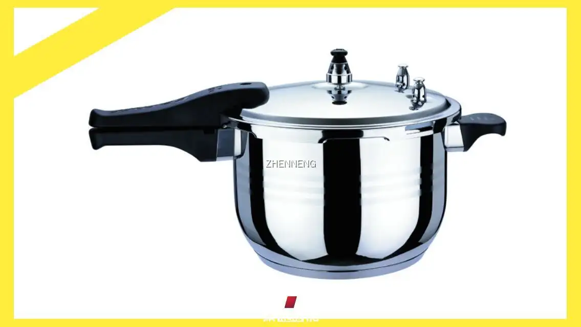 5-Liter-Edelstahl-Schnellkochtopf – Energiesparend, Schnellkochfunktion, U-Form 1