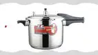 Energy-Saving Stainless Steel Pressure Cooker - 8L U-Style 1