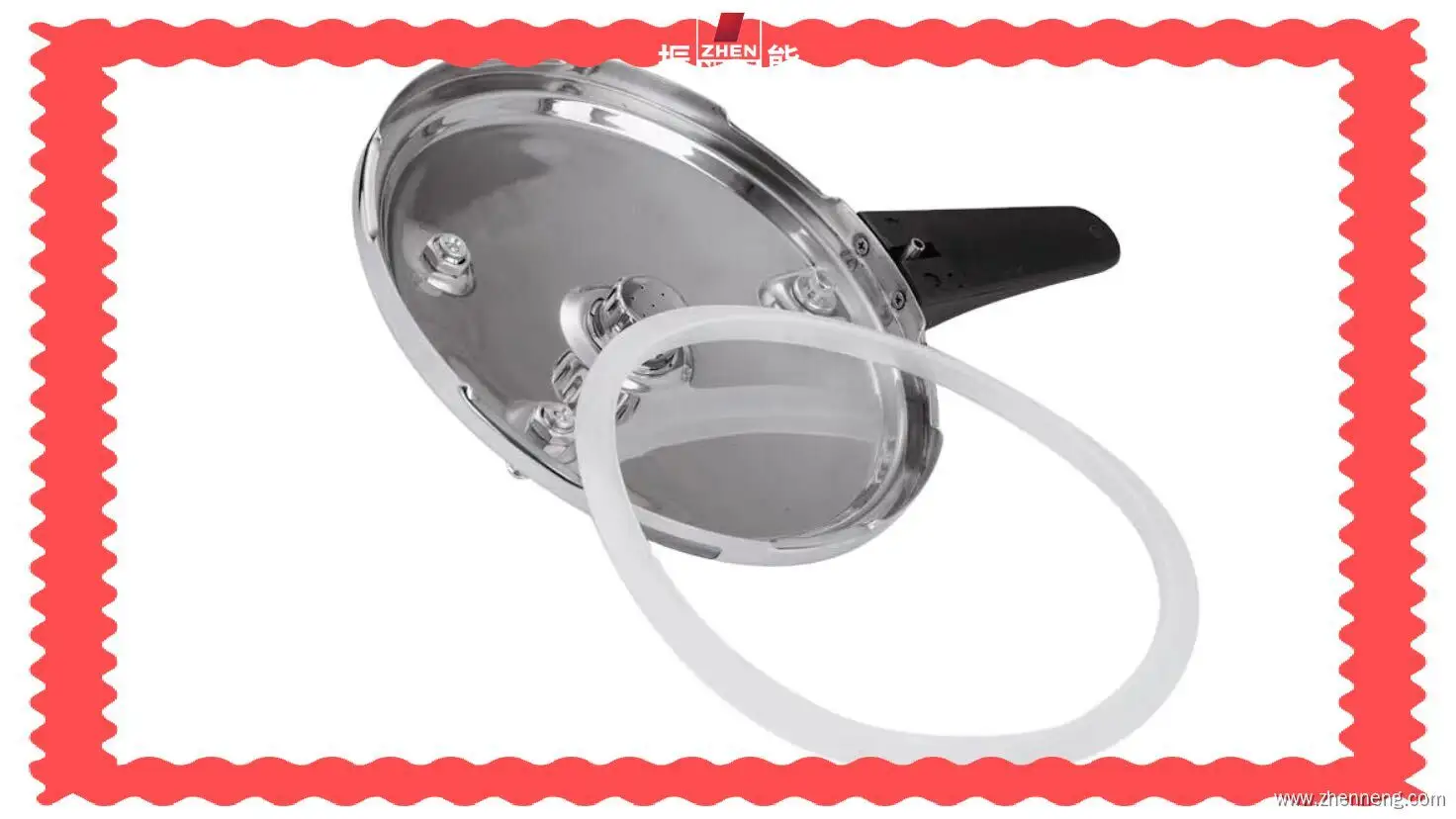 Zhenneng Stainless Steel Pressure Cooker Seal Rings - Faster Cooking, Better Flavor 1