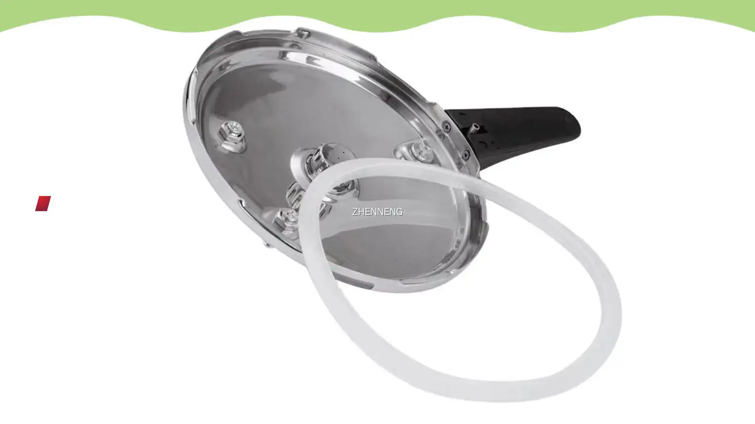 Joint d'étanchéité en acier inoxydable Zhenneng pour autocuiseur - Efficace, durable et sûr 1