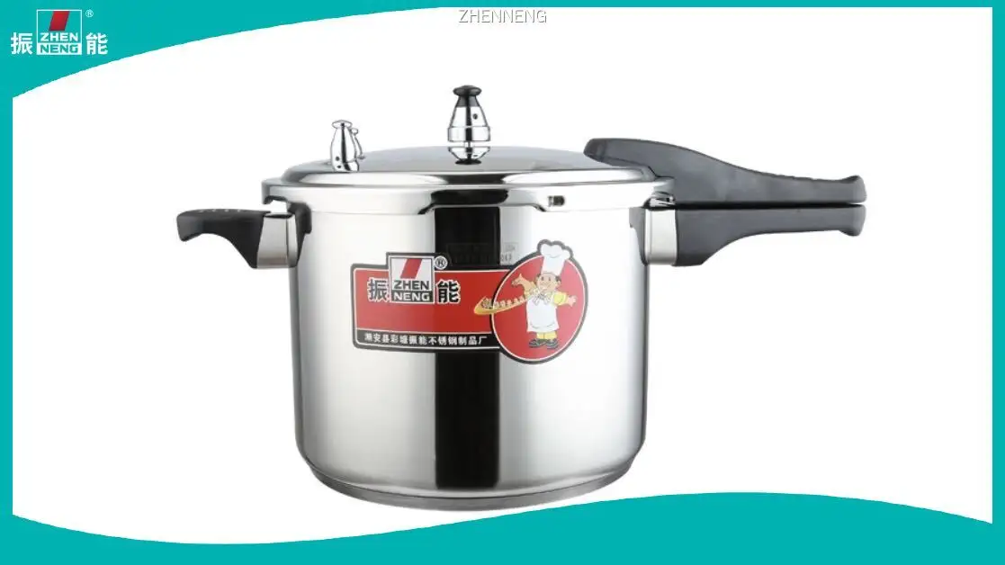 طنجرة ضغط موفرة للطاقة سعة 4 لتر مصنوعة من الفولاذ المقاوم للصدأ SUS304 - طهي سريع ممتاز 1