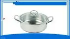 28CM Stainless Steel Hot Pot - 5L Soup Cookware for Induction/Gas 1