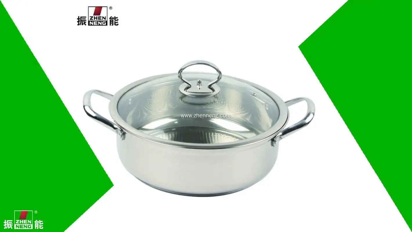 28CM Stainless Steel Hot Pot - 5L Soup Cookware for All Stoves 1