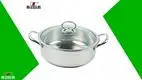 28CM Stainless Steel Hot Pot - 5L Soup Cookware for All Stoves 1