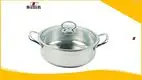 5L Stainless Steel Hot Pot-Induction & Gas Stove Cookware 1