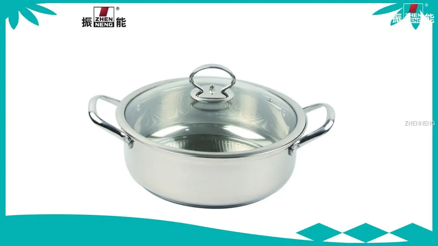 28CM Stainless Steel Hot Pot - 5L Induction Cookware 1