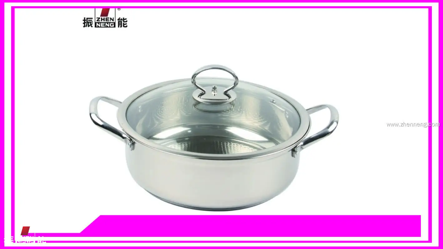 28cm Stainless Steel 5L Hot Pot for Induction Cooker 1