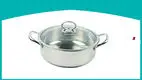 Stainless Steel Hot Pot - Customizable 28cm 5L Induction Cooker Pot 1
