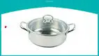 28cm 5L Stainless Steel Shabu Hot Pot Soup Cookware - Suitable for Induction Cooktop and Gas Stove - Customizable Options - Stainless Steel 304 - Supplier 1