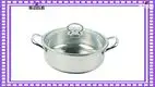 Stainless Steel Hot Pot with 5L Capacity & Induction Base 1
