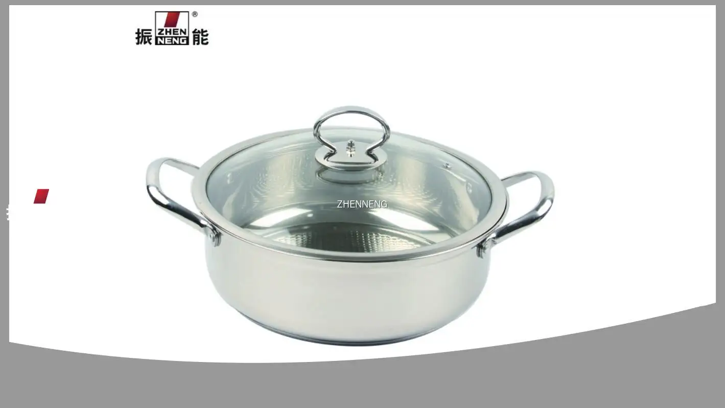 Please find below the new product title:
Stainless Steel Hot Pot 5L Capacity 1