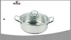 Please find below the new product title:
Stainless Steel Hot Pot 5L Capacity 1