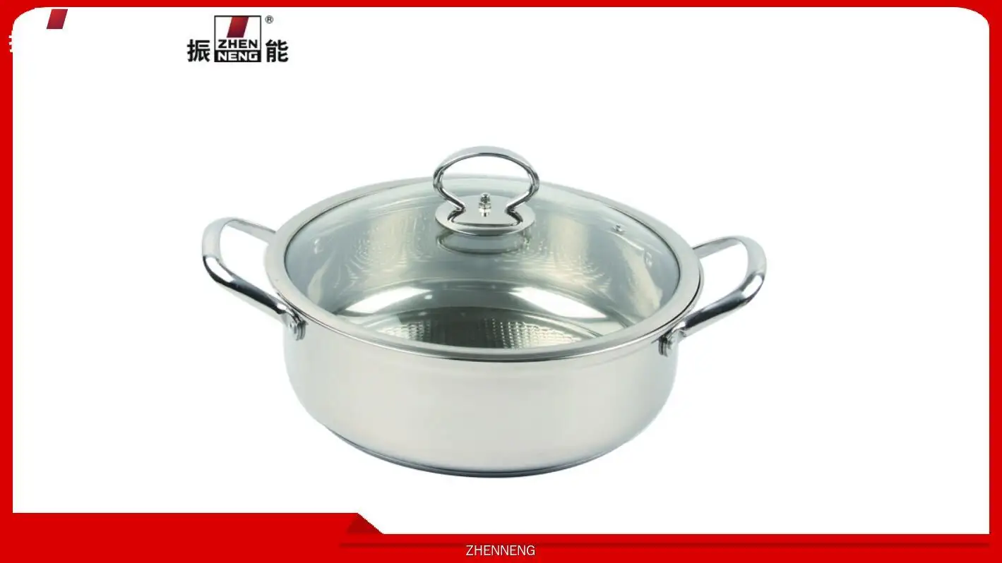 Hob Shabu Stainless Steel Hot Pot - Family-friendly 5L Capacity 1