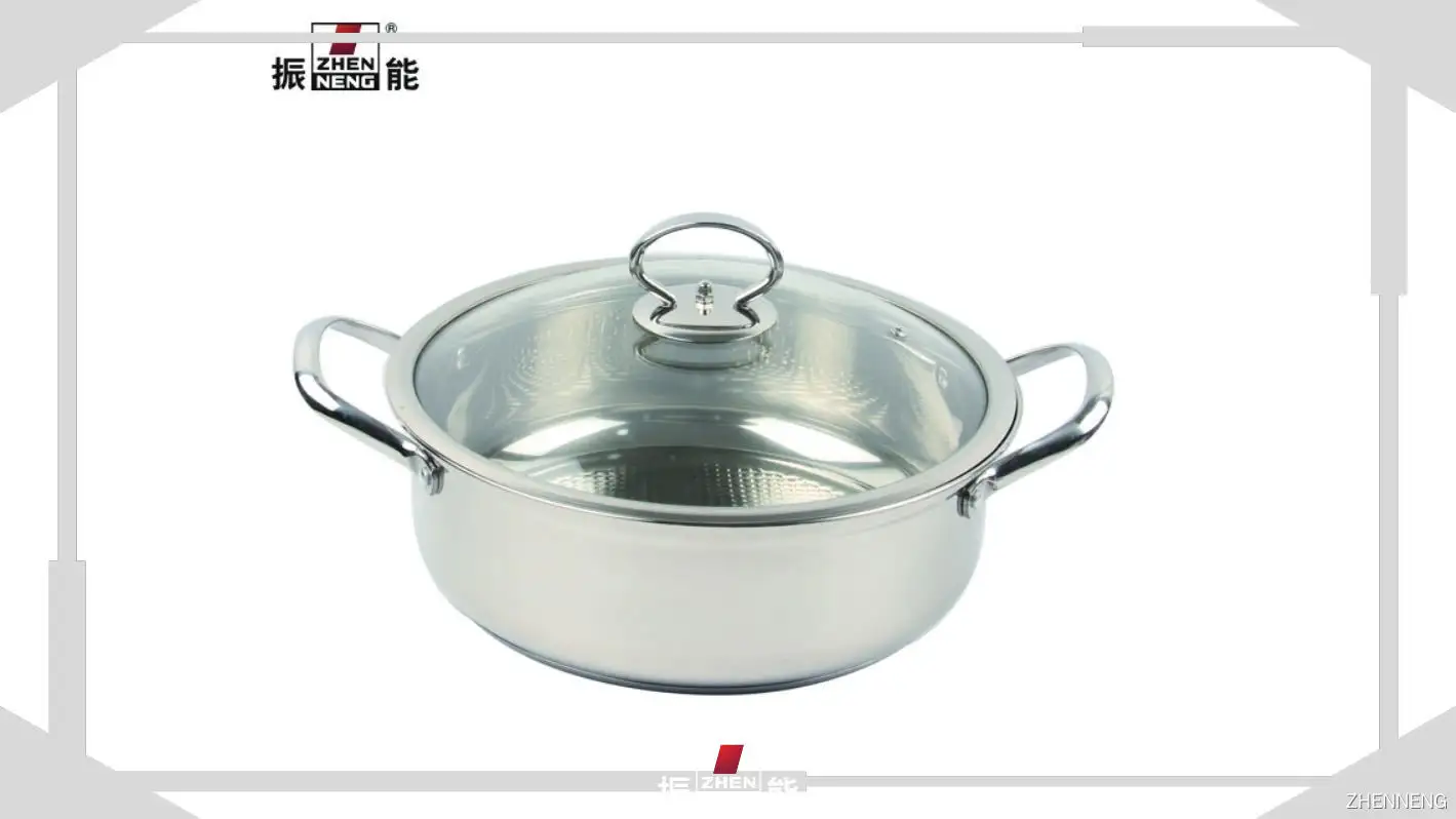 Casserole en acier inoxydable avec couvercle en verre – Ustensiles de cuisine 1