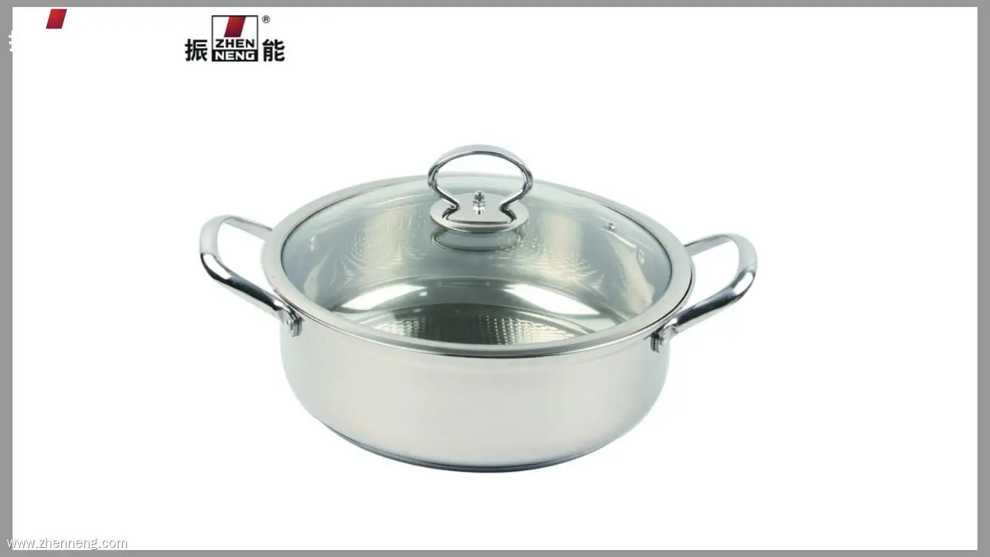 26cm Stainless Steel Hot Pot with Double Bottom- Customizable, High Quality 1