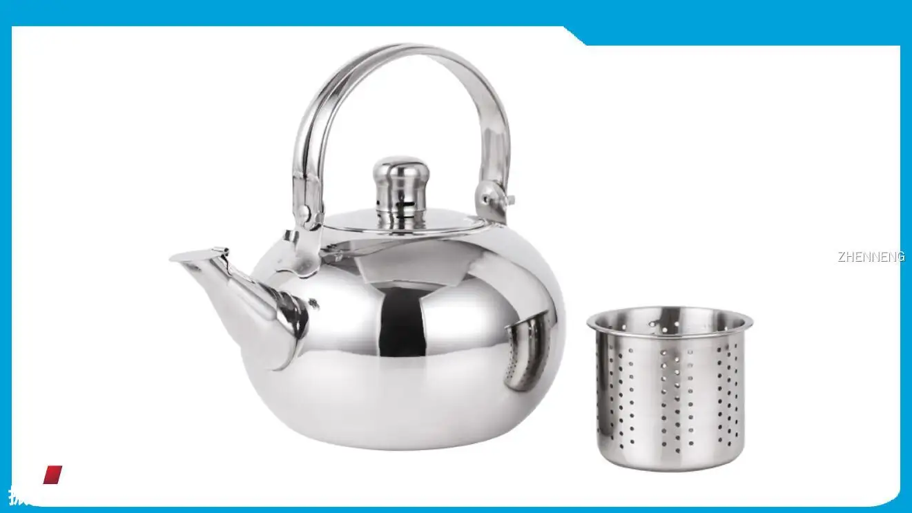16CM Stainless Steel Tea Kettle with Filter 1
