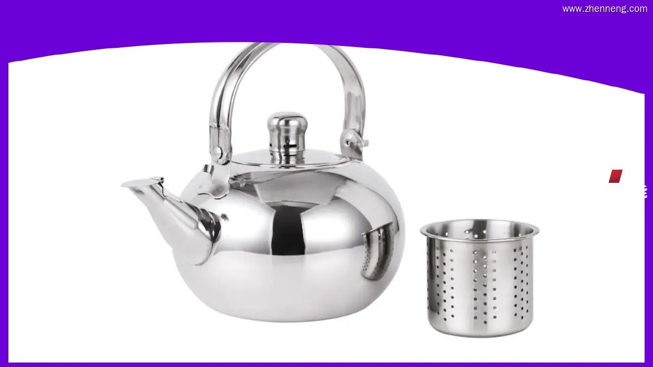 Small Stainless Steel Tea Kettle with Filter - Customizable and Efficient 1