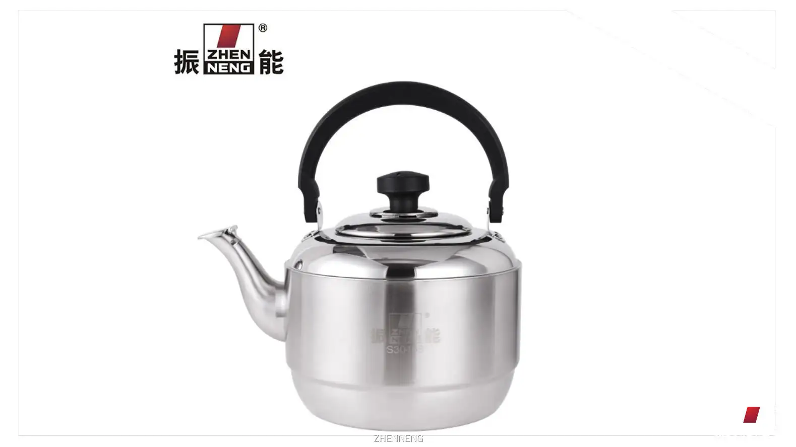 Чайник из нержавеющей стали объемом 7 л со свистком - Гарантия качества 1