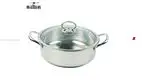 Premium Stainless Steel Hot Pot with Glass Lid - Multipurpose for Induction/Gas 1