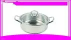 Premium Stainless Steel Hot Pot for Induction Cooktops: Customizable &amp; High Quality 1