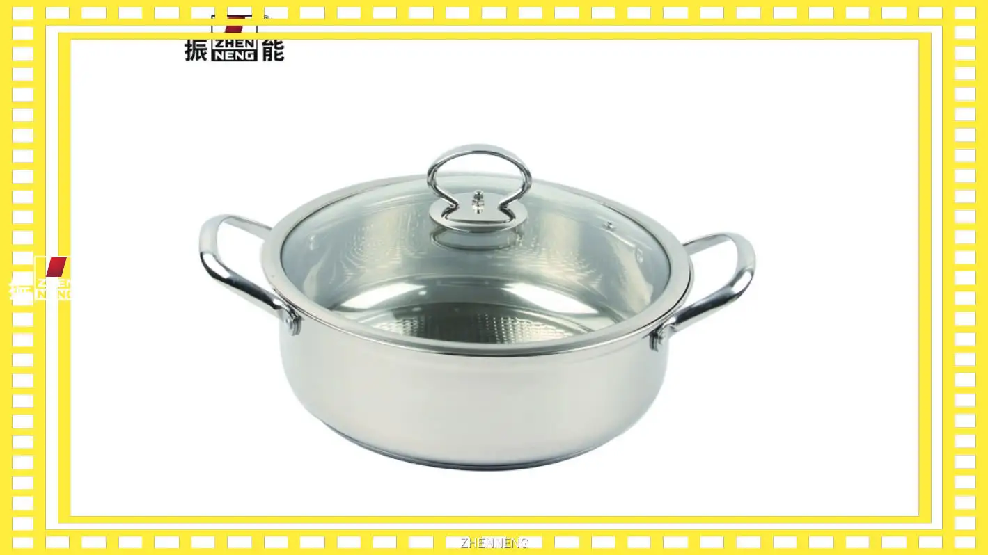 Custom Stainless Steel Hot Pot for Induction Cooktops & Gas Stoves 1
